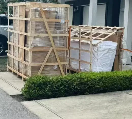 Whole-household cargo delivered to a Canadian home in a completed Buildcargo case