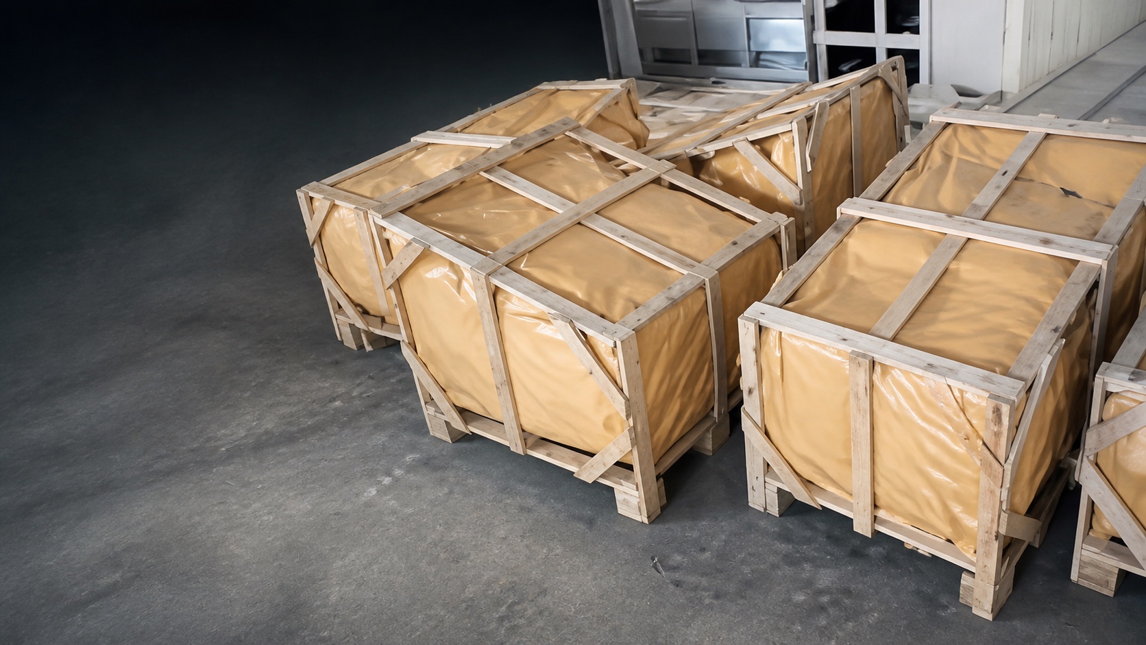 Editorial cover based on the completed United States outdoor-furniture cargo record; original evidence appears inside the case