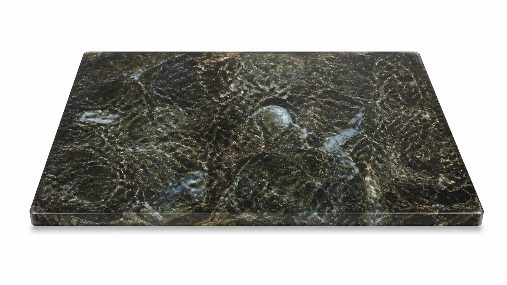 Cleaned presentation of a marble tabletop recorded as IT096 in the Italy villa shipment workbook