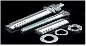Aluminum door accessories from the Italy villa workbook